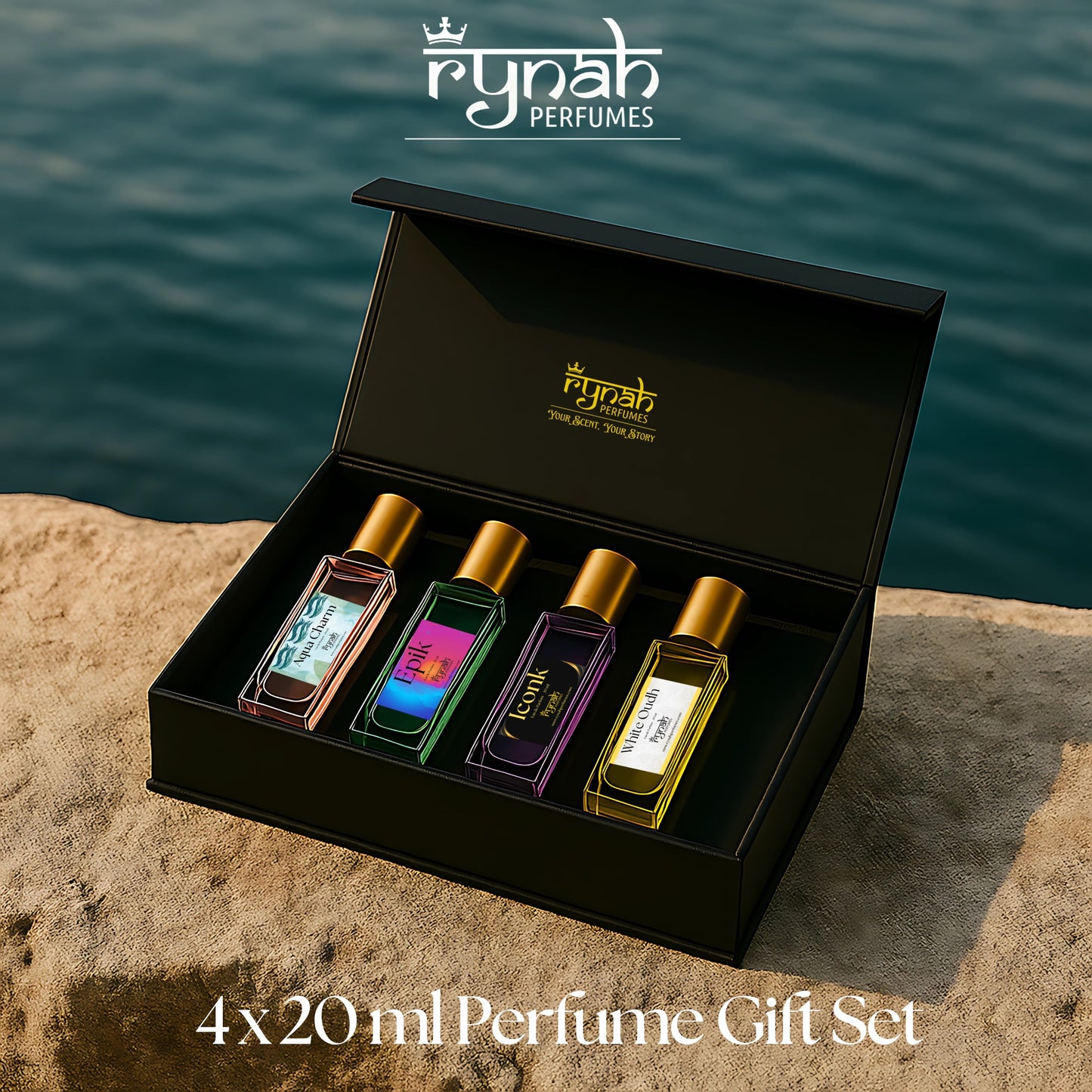 Perfume Gift Set - Men - 4 x 20 ml