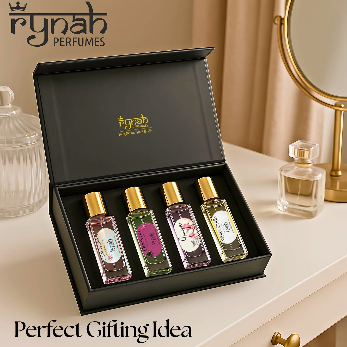 Perfume Gift Set - Women - 4 x 20 ml