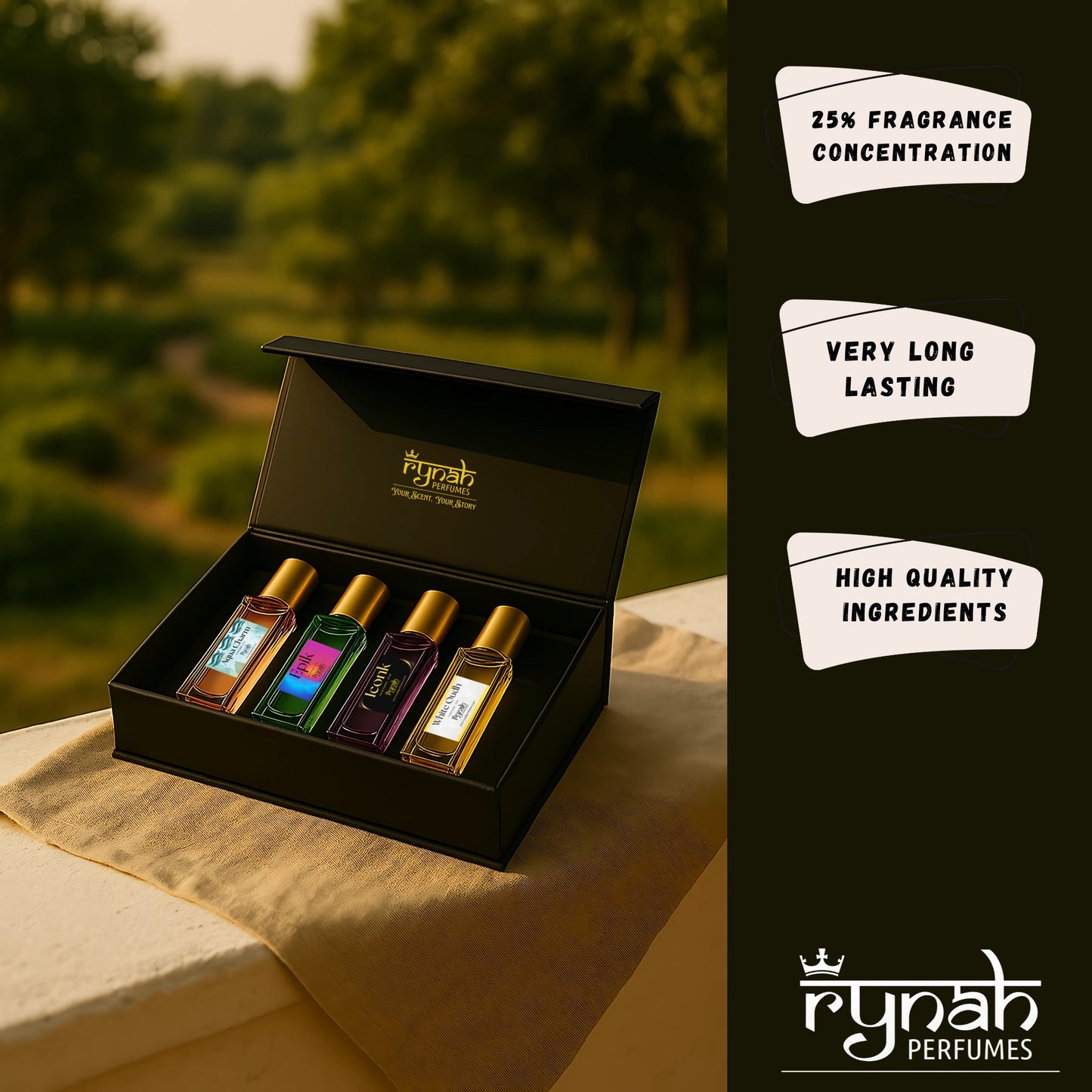 Perfume Gift Set - Men - 4 x 20 ml