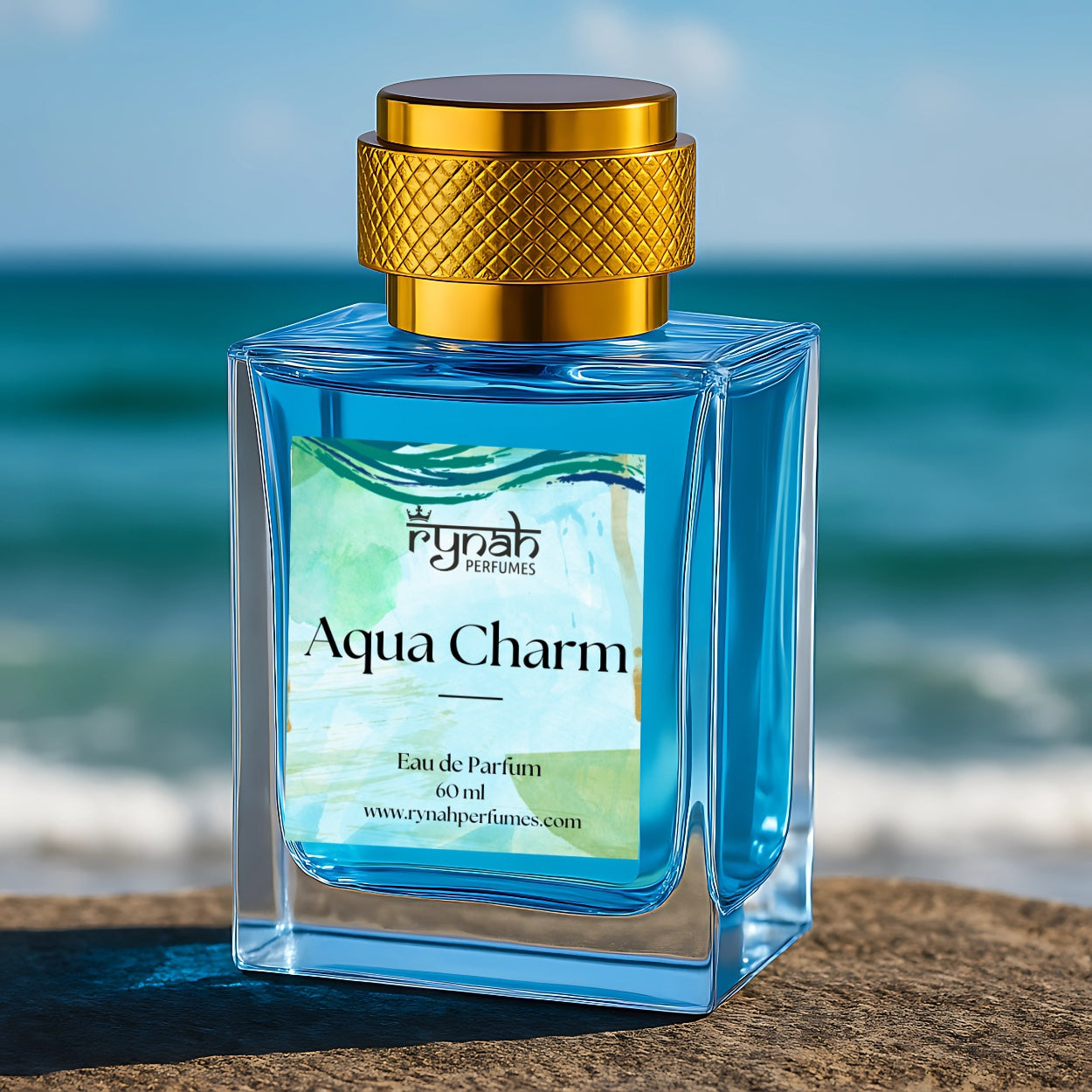 2) Aqua Charm - 60 ml - Men's Perfume.