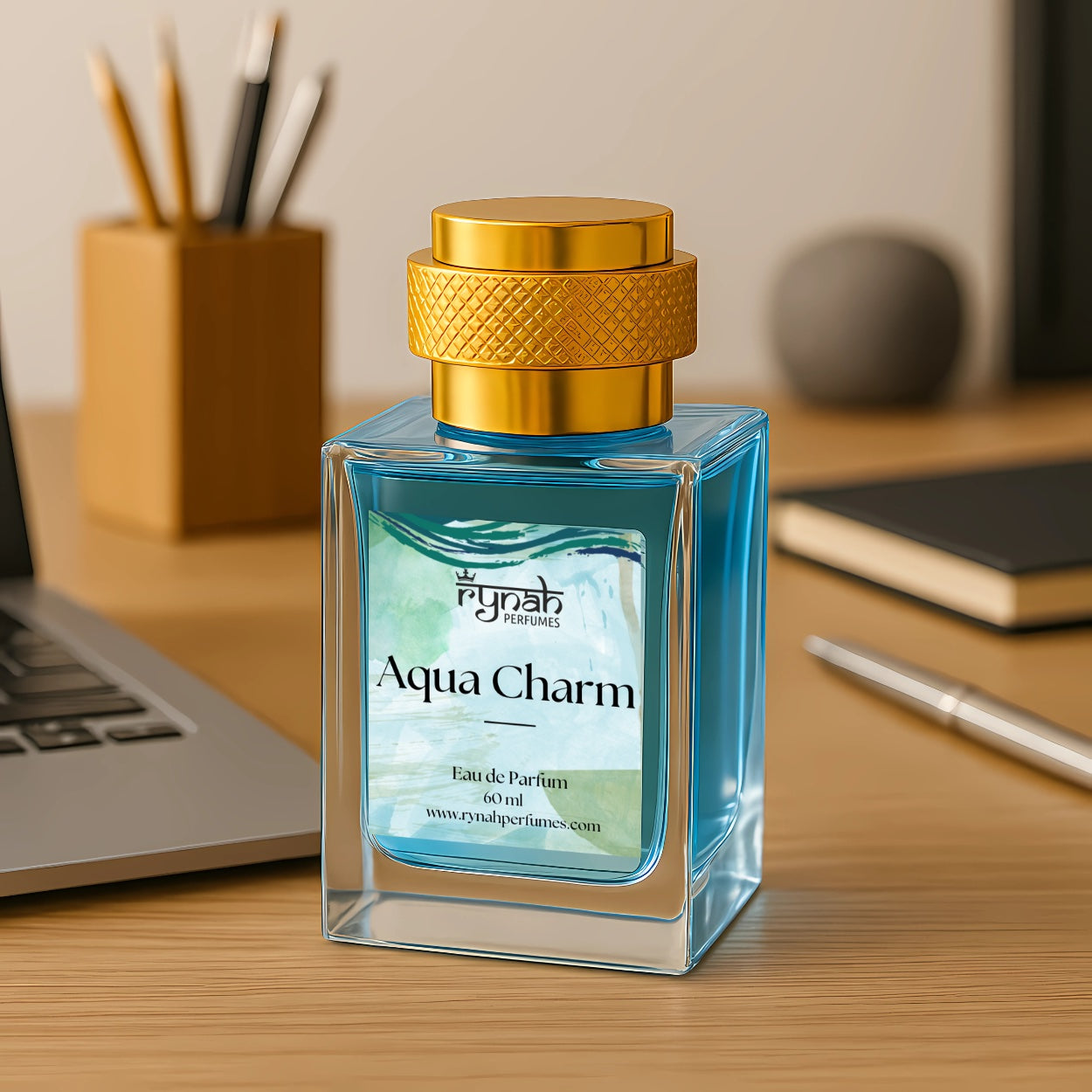 2) Aqua Charm - 60 ml - Men's Perfume.
