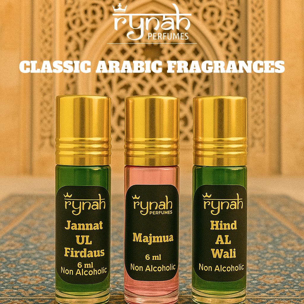 Attar Set - Arabic - 3 x 6 ml (Best Arabic Attar set)