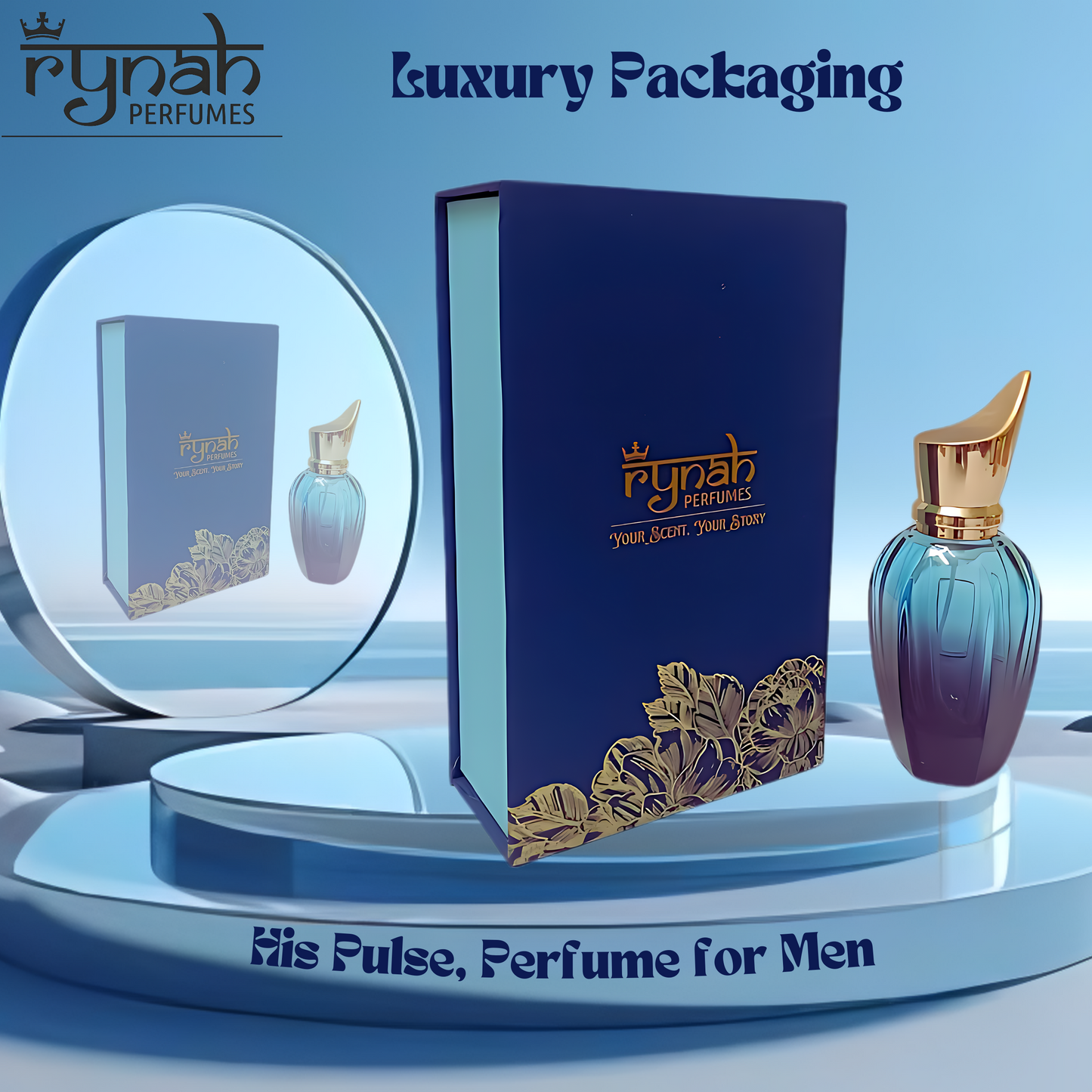5) His Pulse - Luxury Perfume for Men