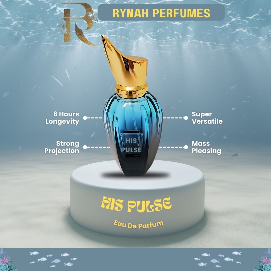 5) His Pulse - Luxury Perfume for Men