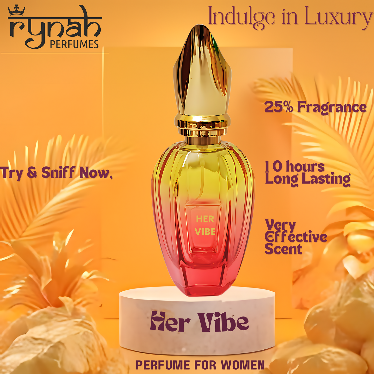 5) Her Vibe - Luxury Perfume for Women