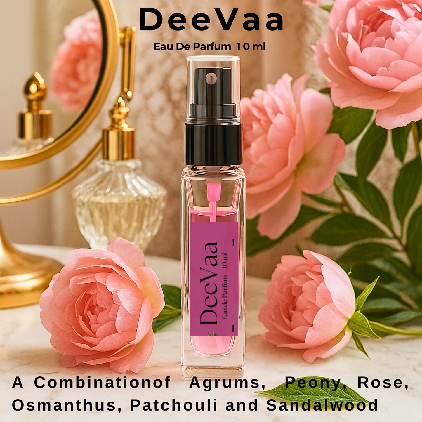 1) Mini Perfume Set - Women - 5 x 10 ml