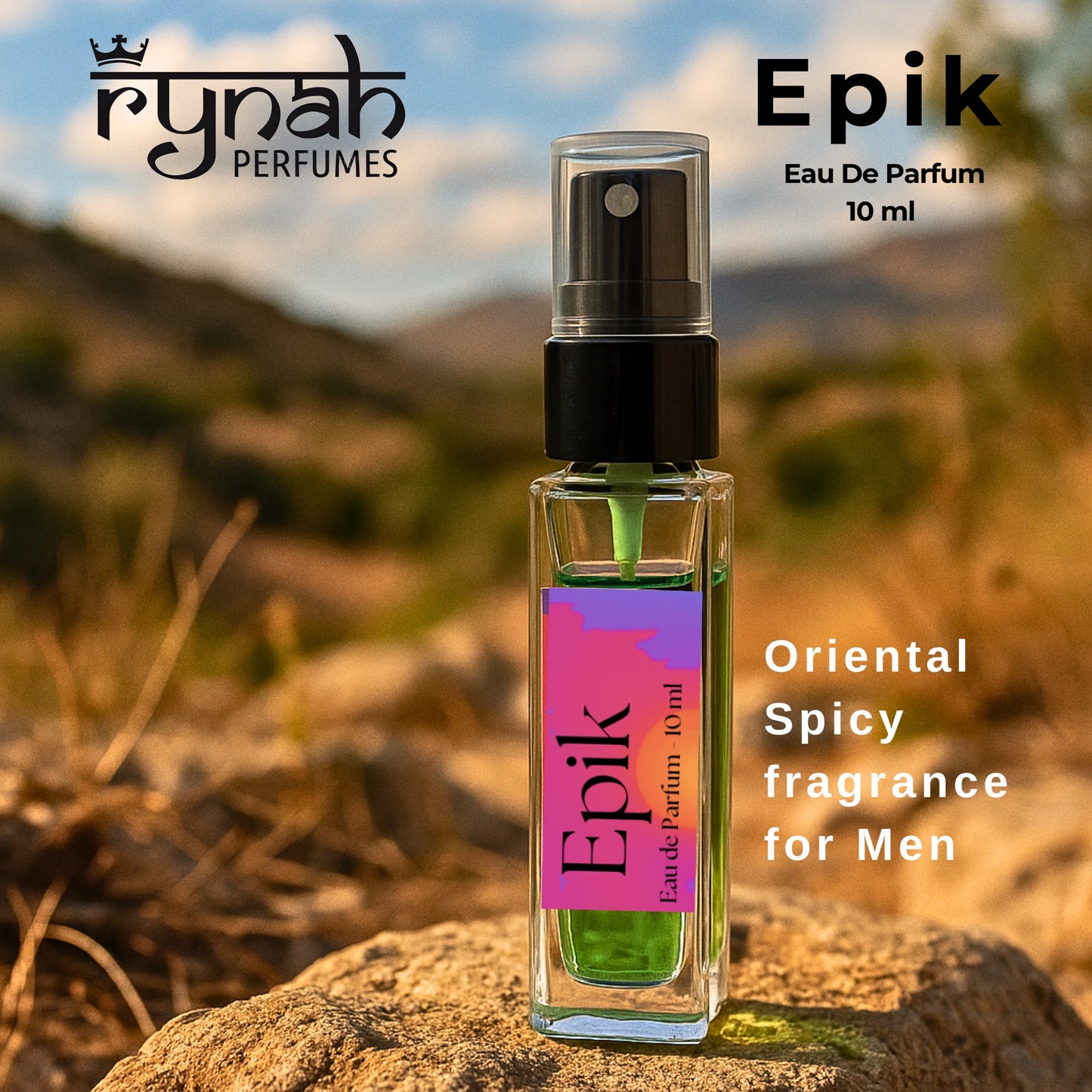 1) Mini Perfume Set - Men - 5 x 10 ml