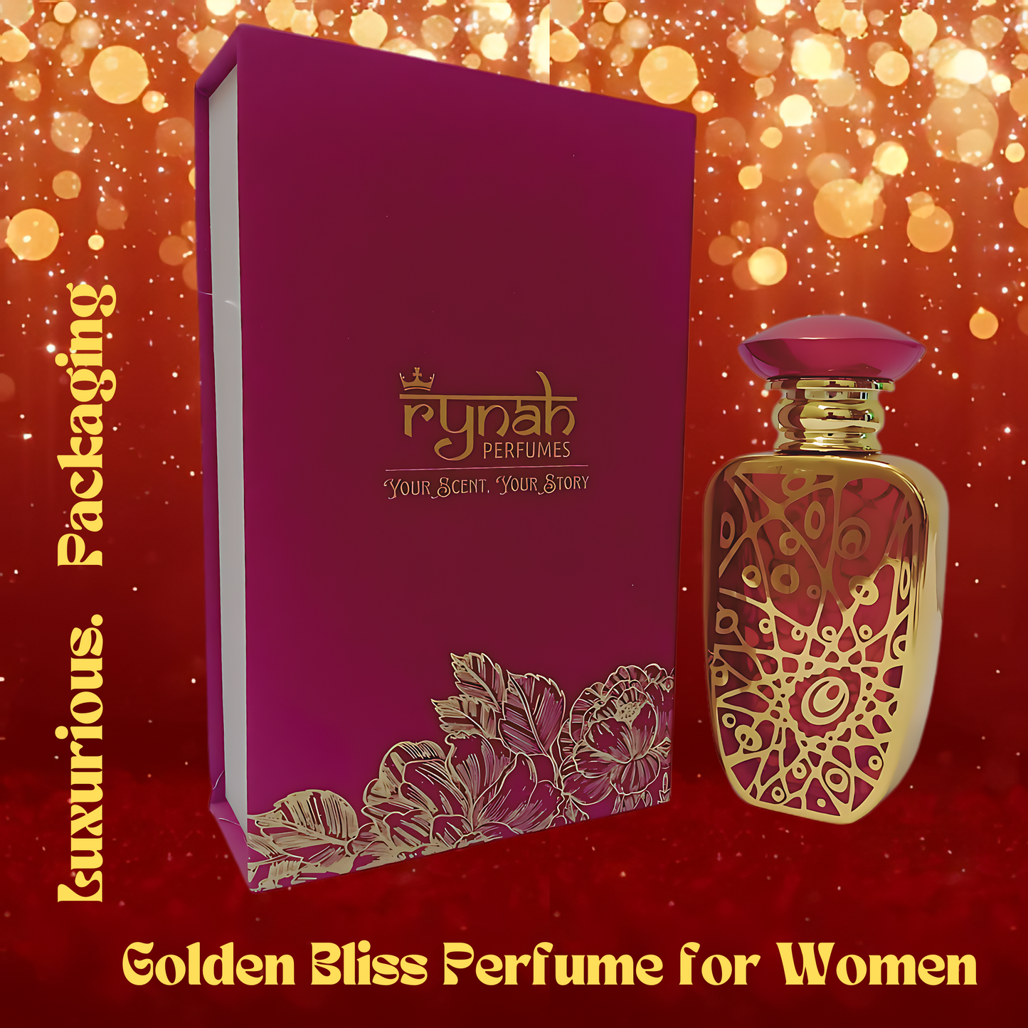 6) Golden Bliss - Luxury Perfume for Women