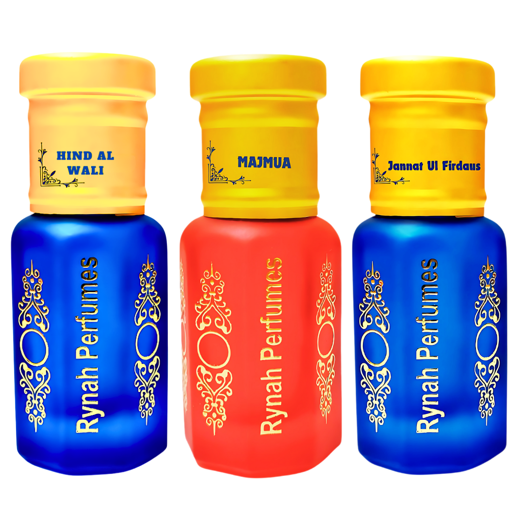Attar - Luxury Gift Set - Arabic - 3 x 6 ml (Best Attar Gift set)