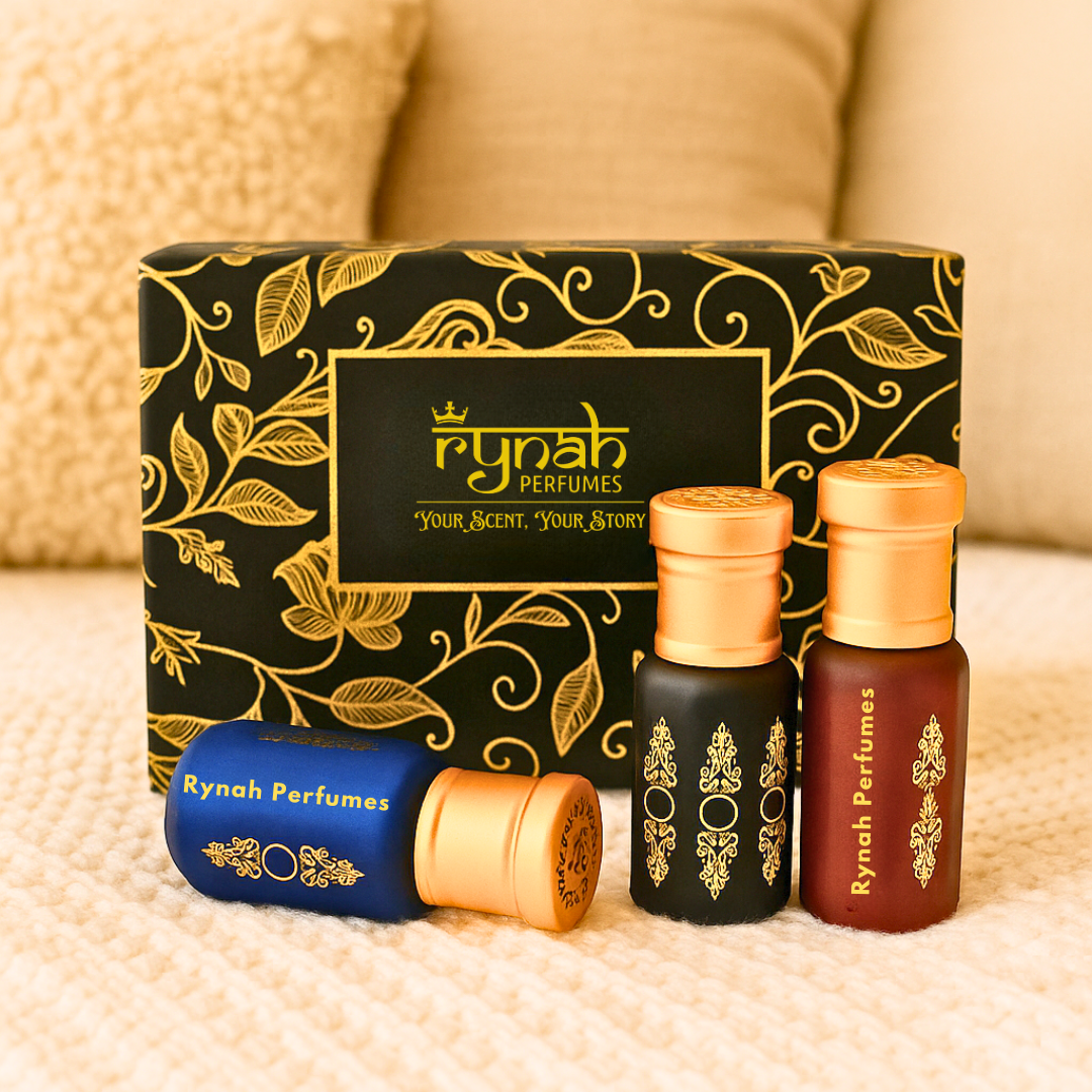 Attar - Luxury Gift Set - Men - 3 x 6 ml (Best selling Attar Gift Set)