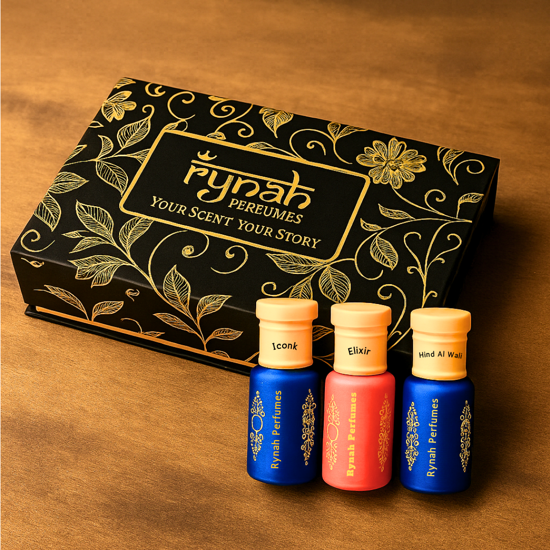 Attar - Luxury Gift Set - Men - 3 x 6 ml (Best selling Attar Gift Set)