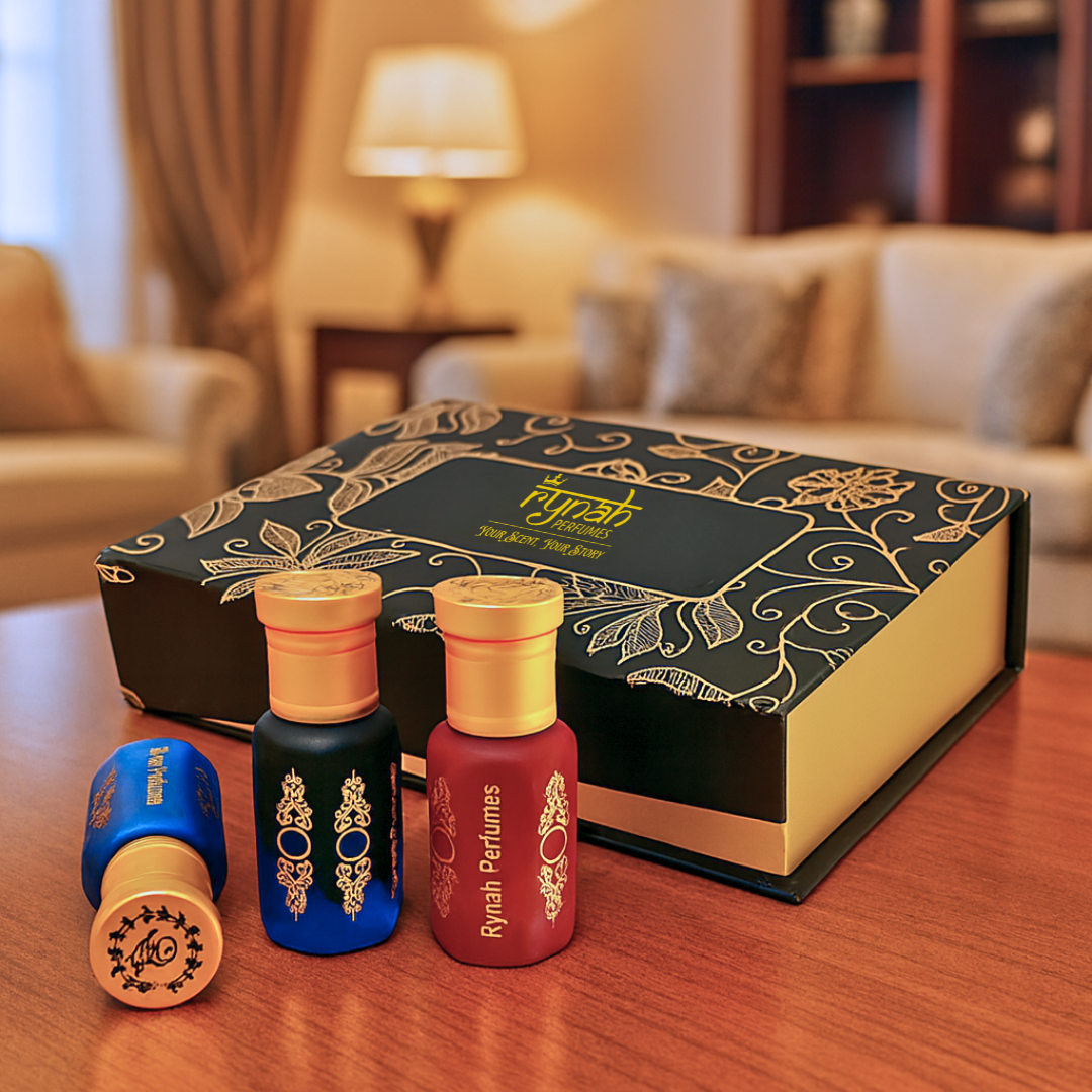 Attar - Luxury Gift Set - Men - 3 x 6 ml (Best selling Attar Gift Set)