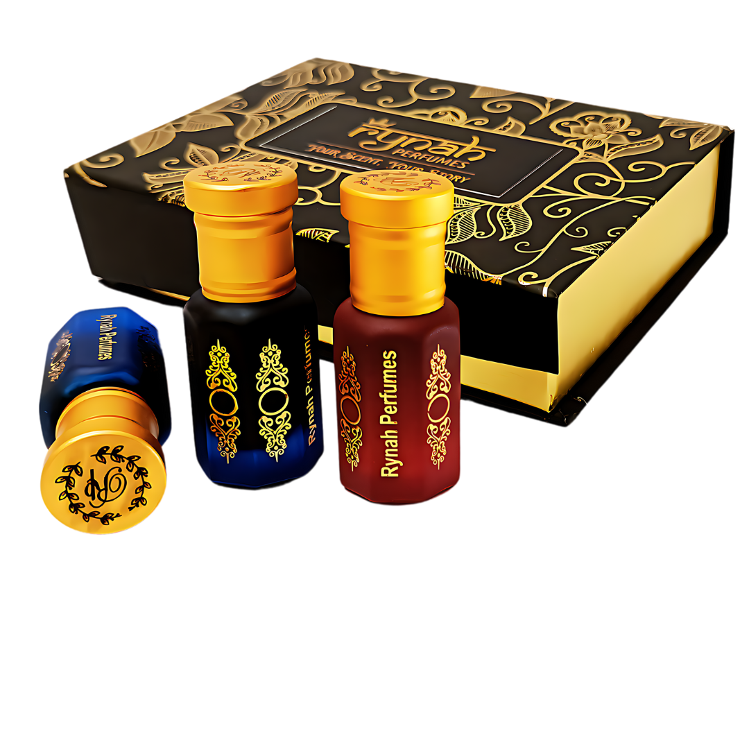 Attar - Luxury Gift Set - Men - 3 x 6 ml (Best selling Attar Gift Set)