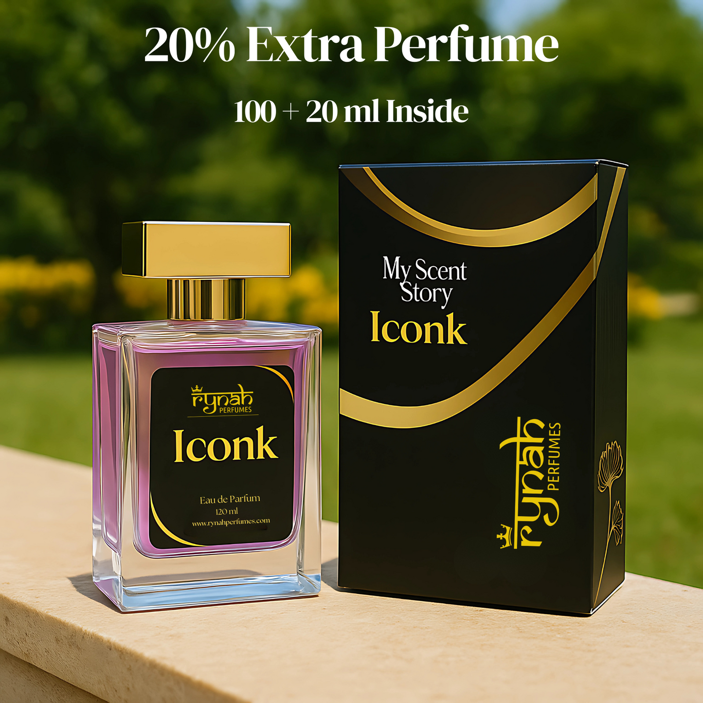 3) Iconk - 120 ml -Men's Office Wear Perfume.