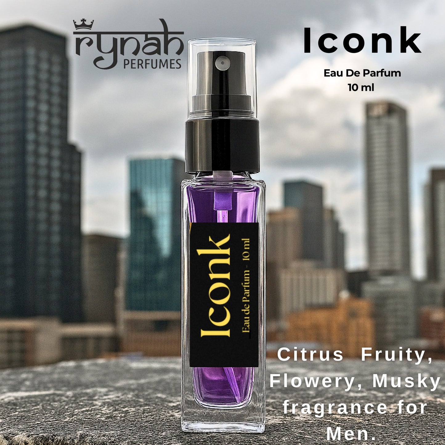1) Mini Perfume Set - Men - 5 x 10 ml