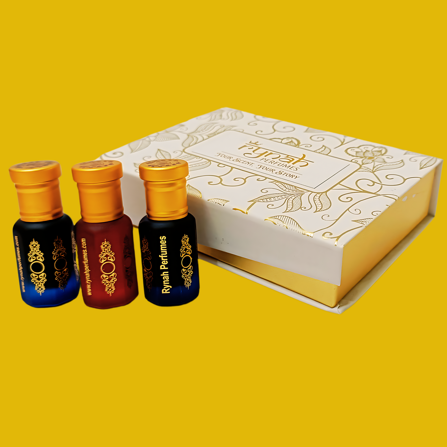 White Oudh, Amber Woody & Nashua Attar Manufacturer | RYNAH Perfumes