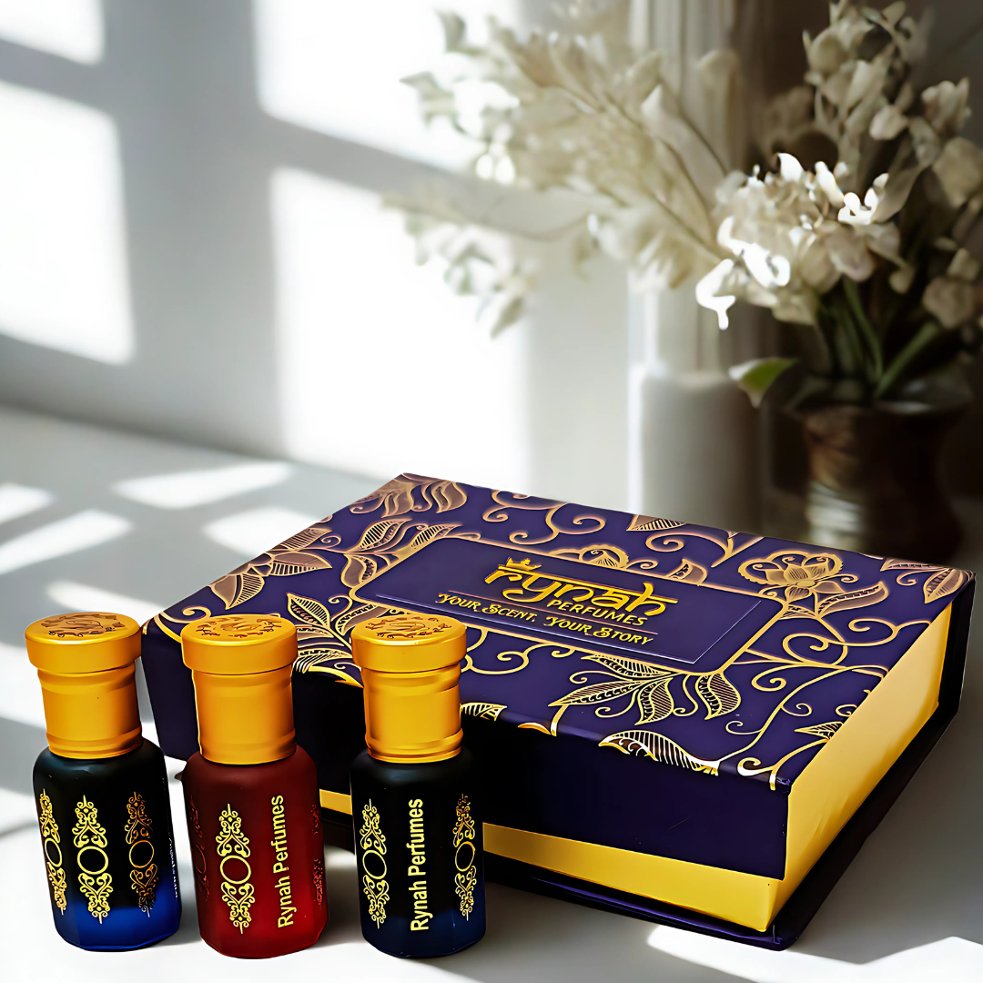 Luxury Attar Gift Sets (Fragrance Oils)