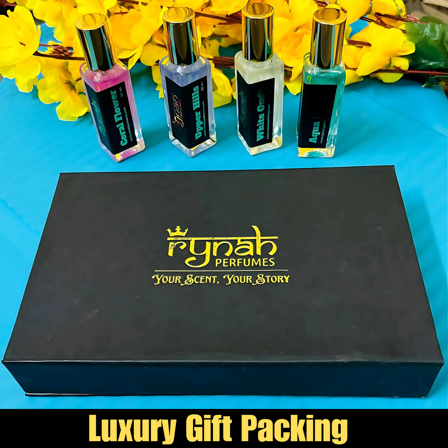 9)  4 x 20ml Perfume Gift set