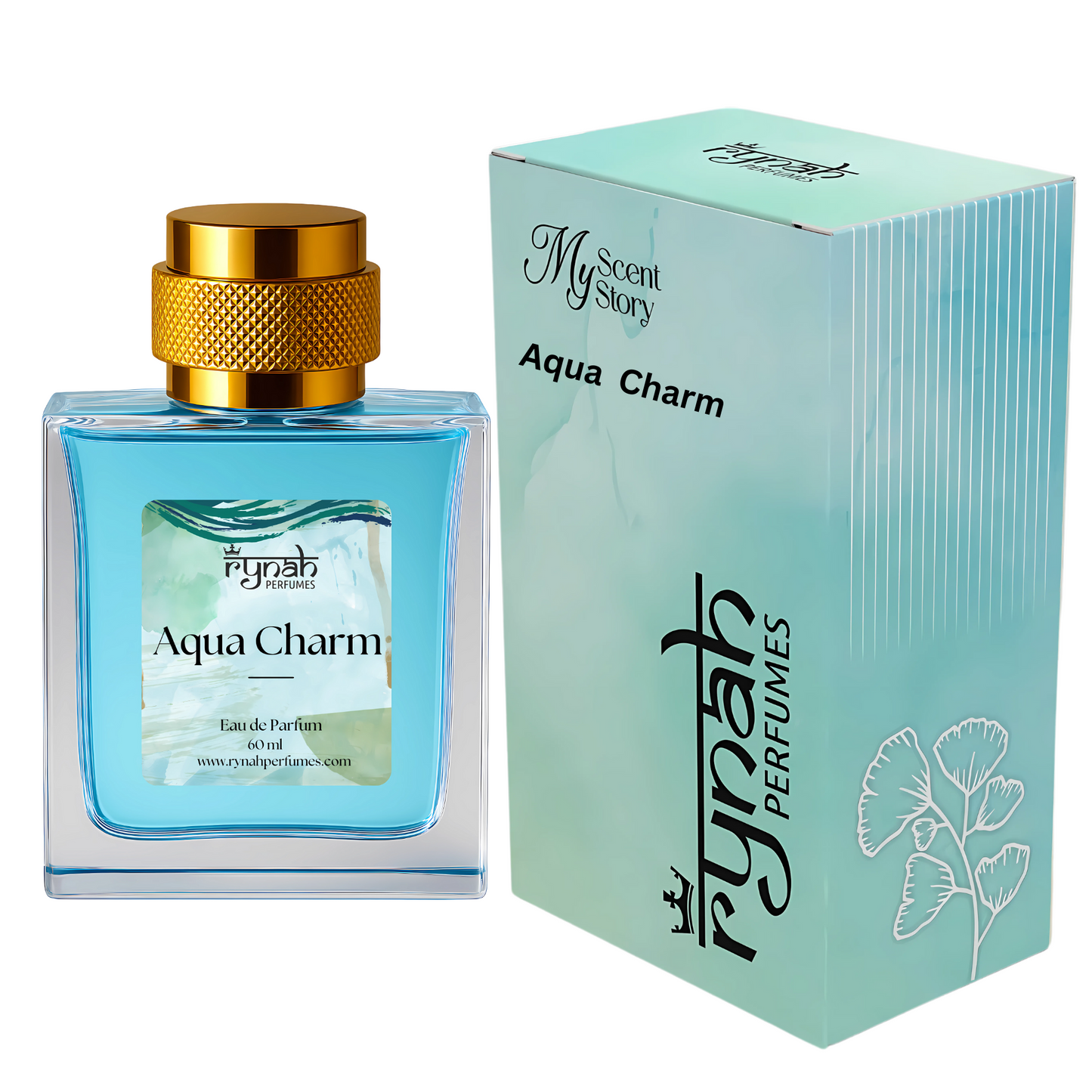 2)  Aqua Charm - 60 ml - Men's Perfume.