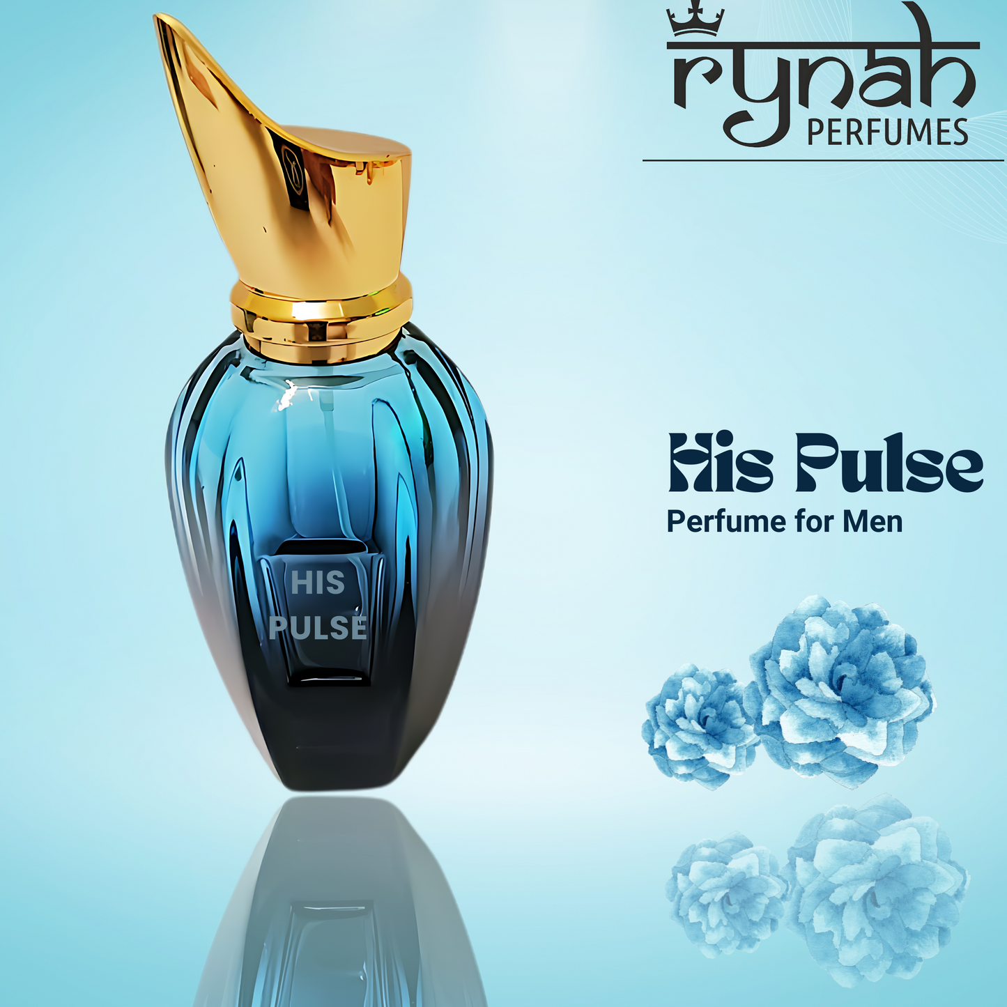 7) His Pulse - Inspired by D@vid 0ff C00l W@ter - Perfume for Men