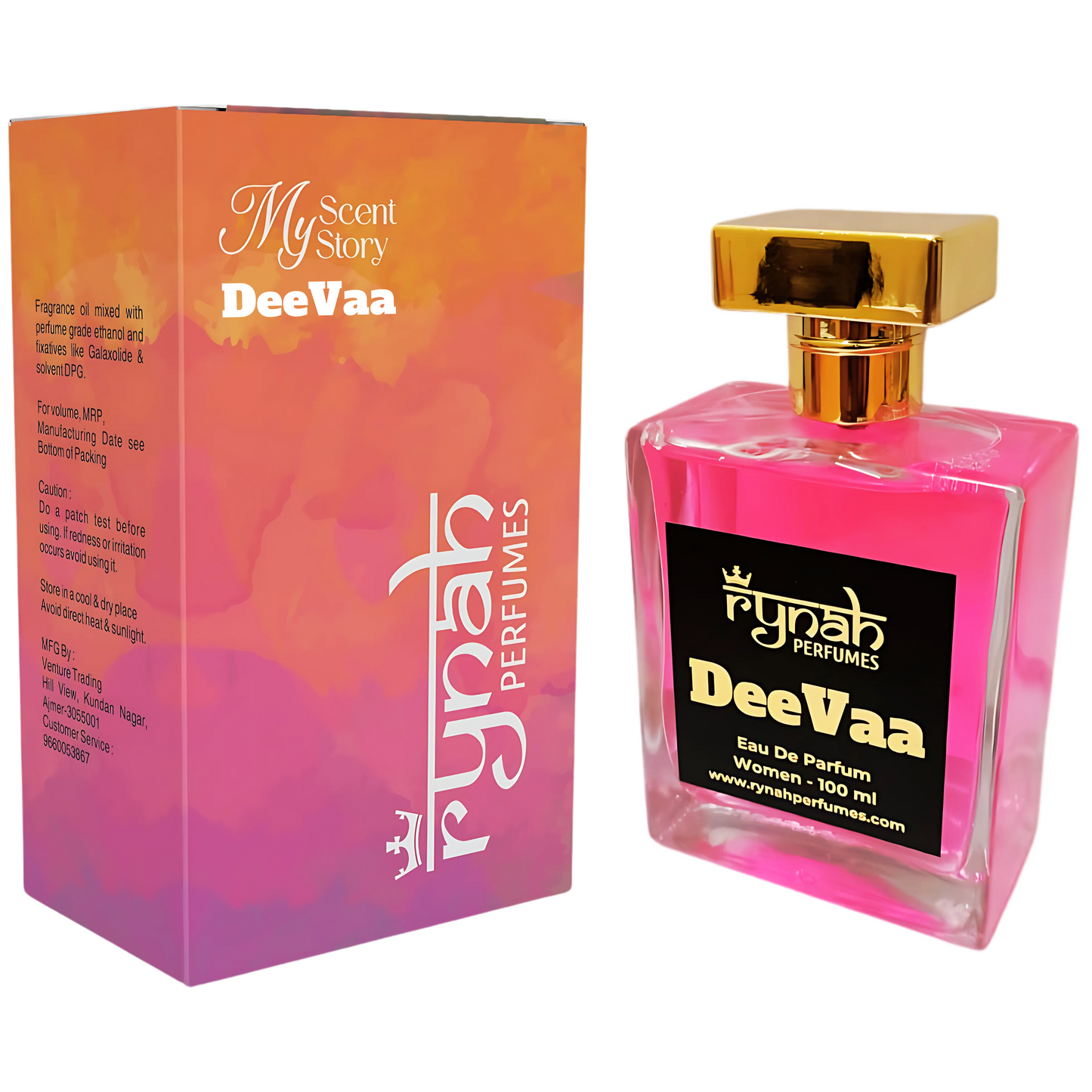 3)  DeeVaa - (100+20) ml - Inspired by Gµcci Fl0ra - Perfume for Women