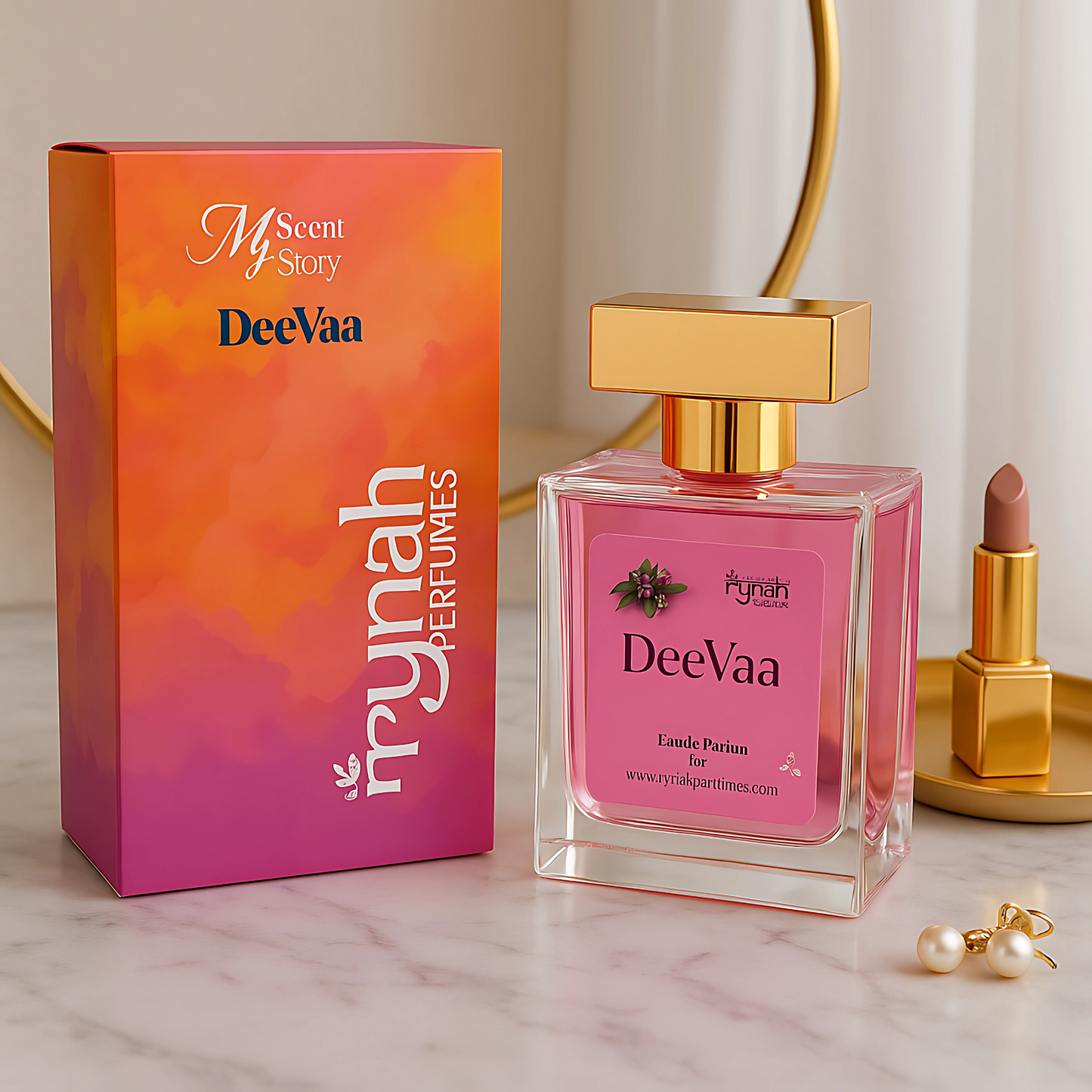 3)  DeeVaa - (100+20) ml - Women Office Wear Perfume.