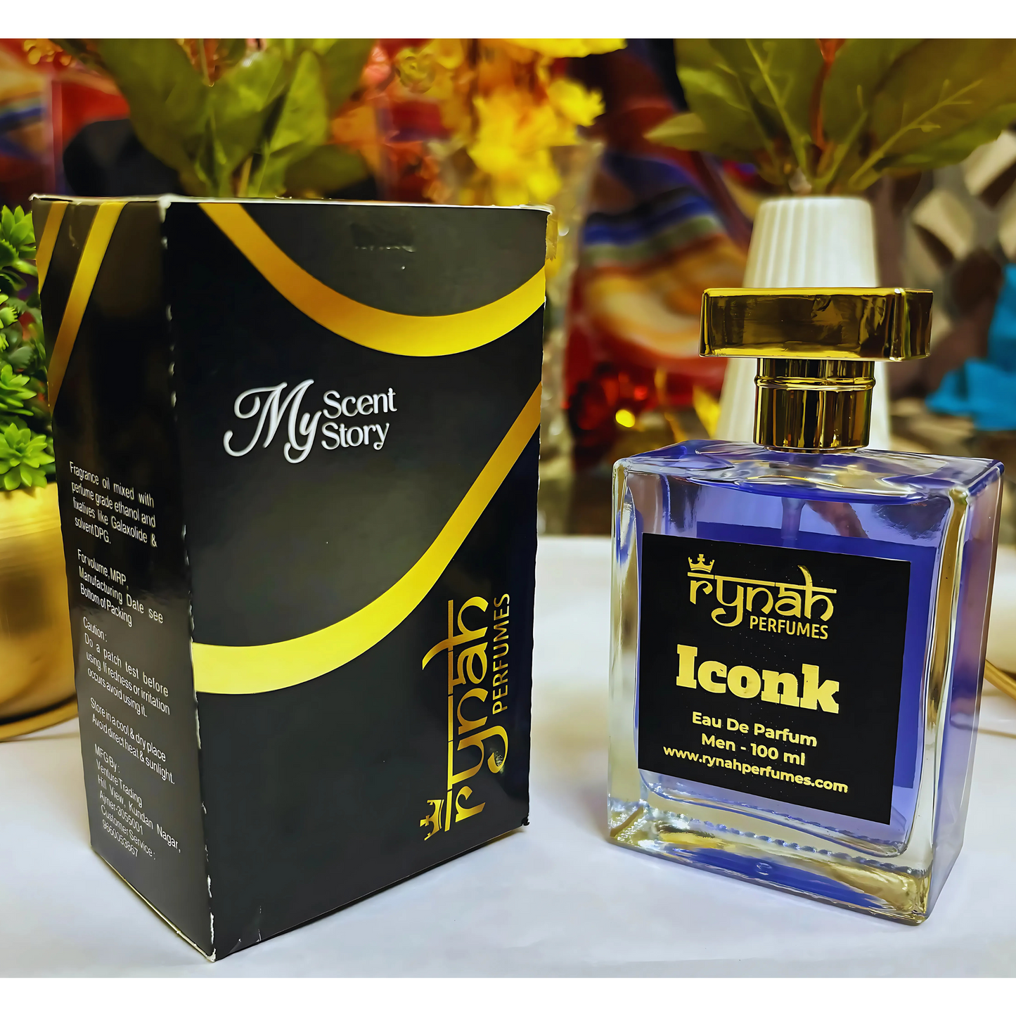 3)  Iconk - (100+20) ml -Inspired by Cr33d Av3ntus. &amp;. Used by D@v!d Beckh@m - Perfume for Men